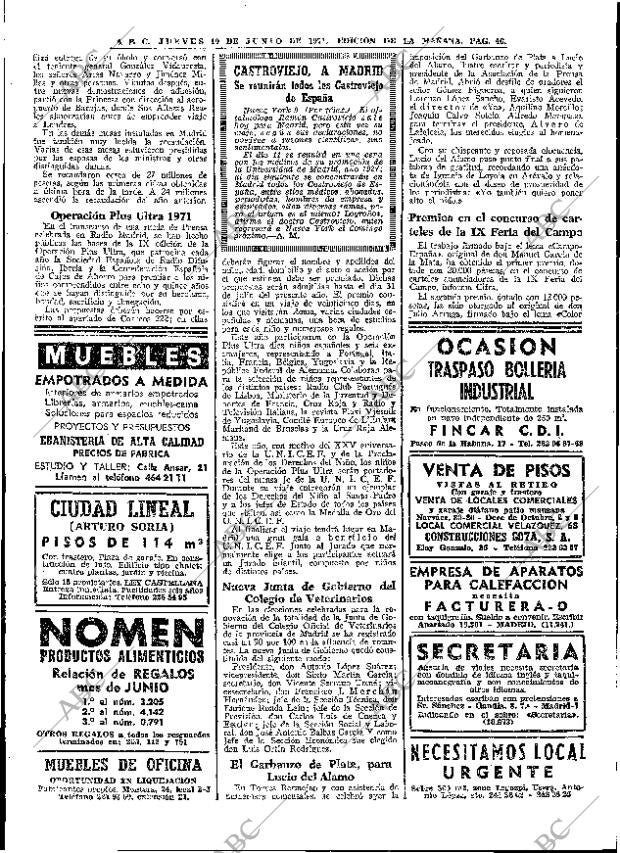 ABC MADRID 10-06-1971 página 46