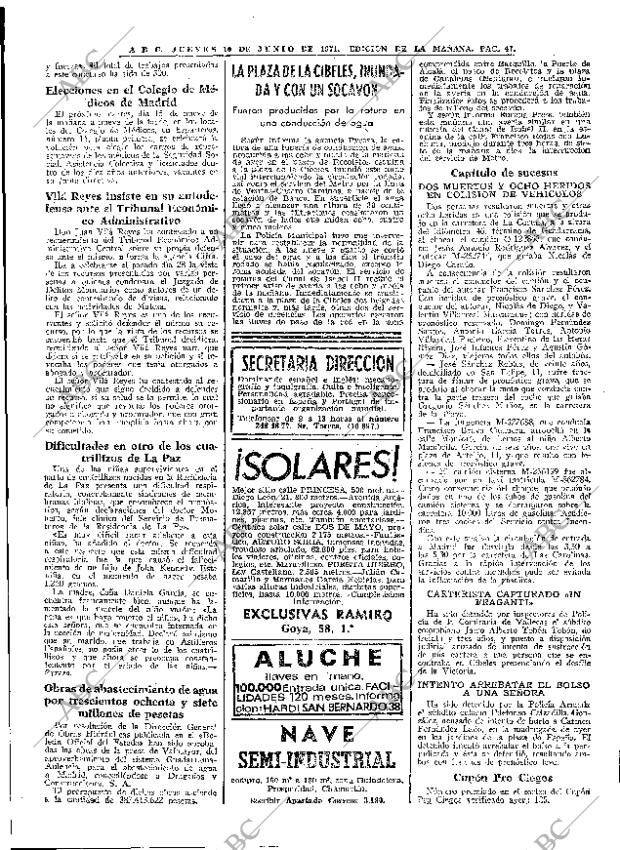 ABC MADRID 10-06-1971 página 47