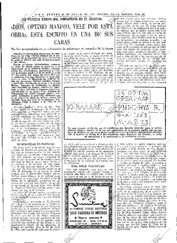 ABC MADRID 10-06-1971 página 49