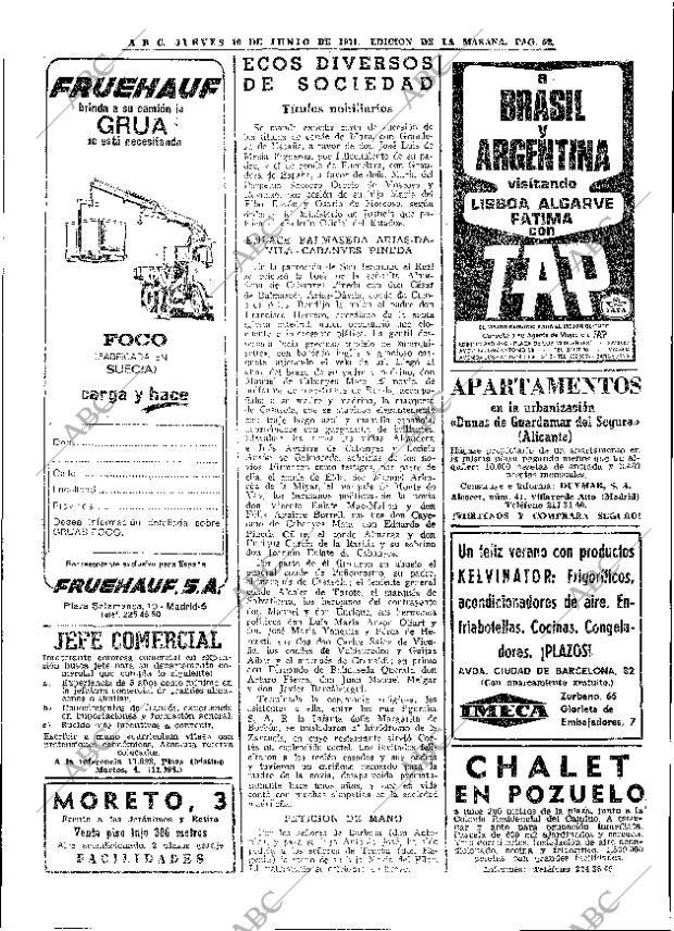 ABC MADRID 10-06-1971 página 52