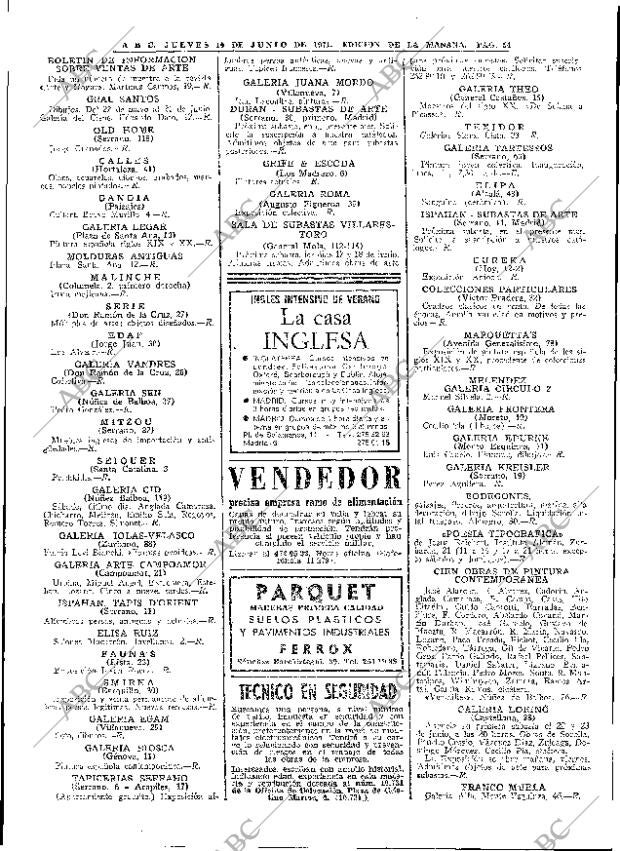 ABC MADRID 10-06-1971 página 54