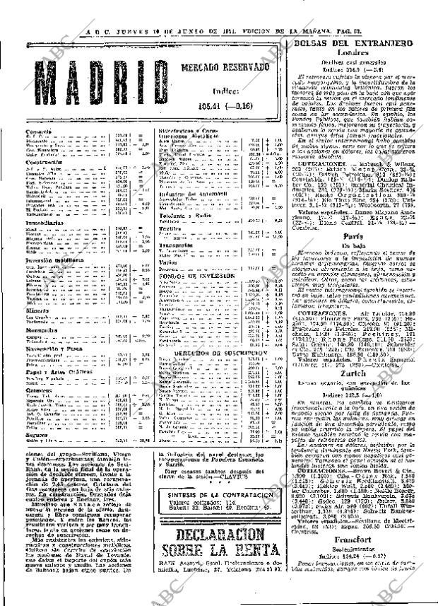 ABC MADRID 10-06-1971 página 63