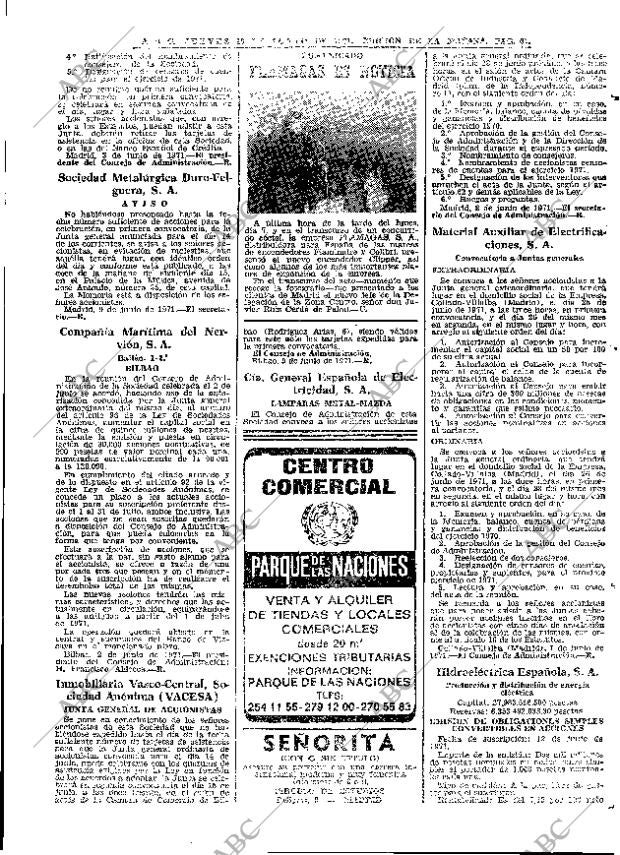 ABC MADRID 10-06-1971 página 67