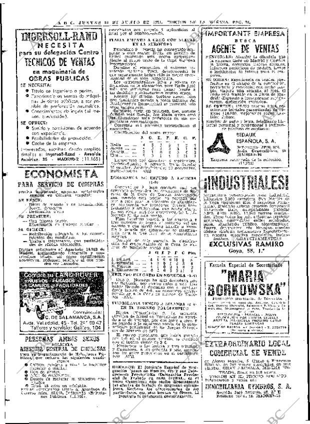 ABC MADRID 10-06-1971 página 72