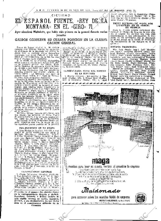 ABC MADRID 10-06-1971 página 75
