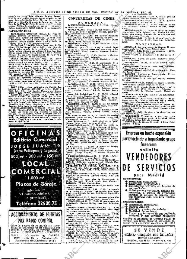 ABC MADRID 10-06-1971 página 86