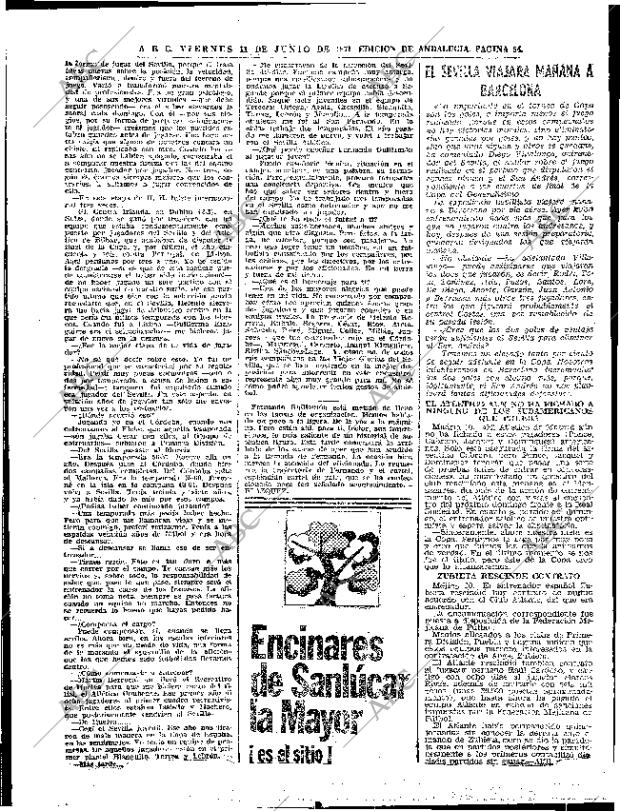 ABC SEVILLA 11-06-1971 página 54