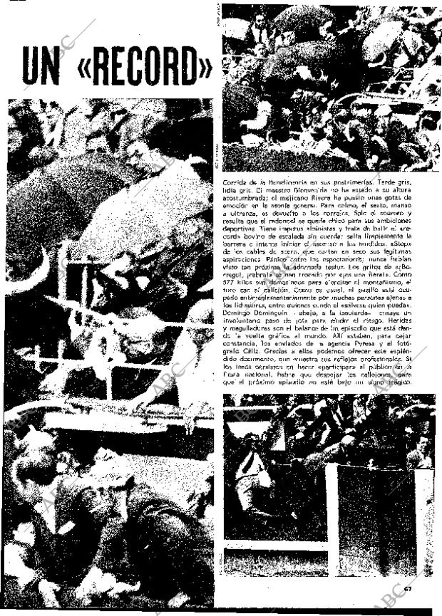 BLANCO Y NEGRO MADRID 12-06-1971 página 67