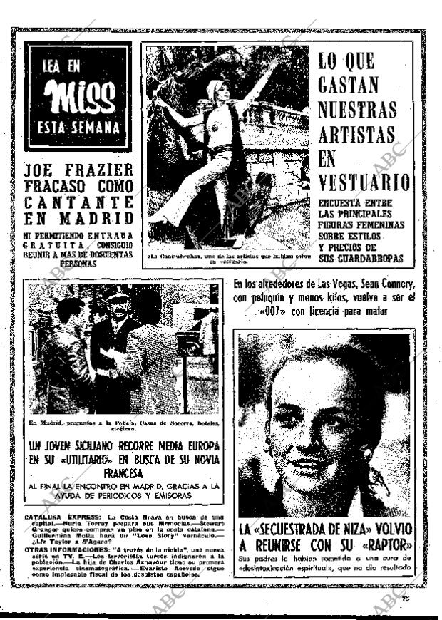 BLANCO Y NEGRO MADRID 12-06-1971 página 75