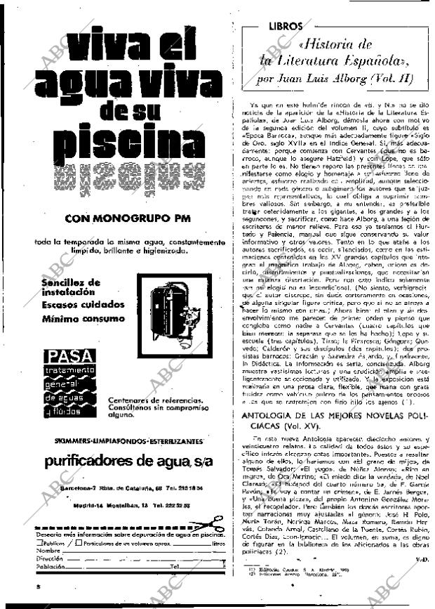 BLANCO Y NEGRO MADRID 12-06-1971 página 8