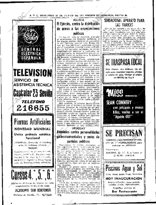 ABC SEVILLA 13-06-1971 página 38