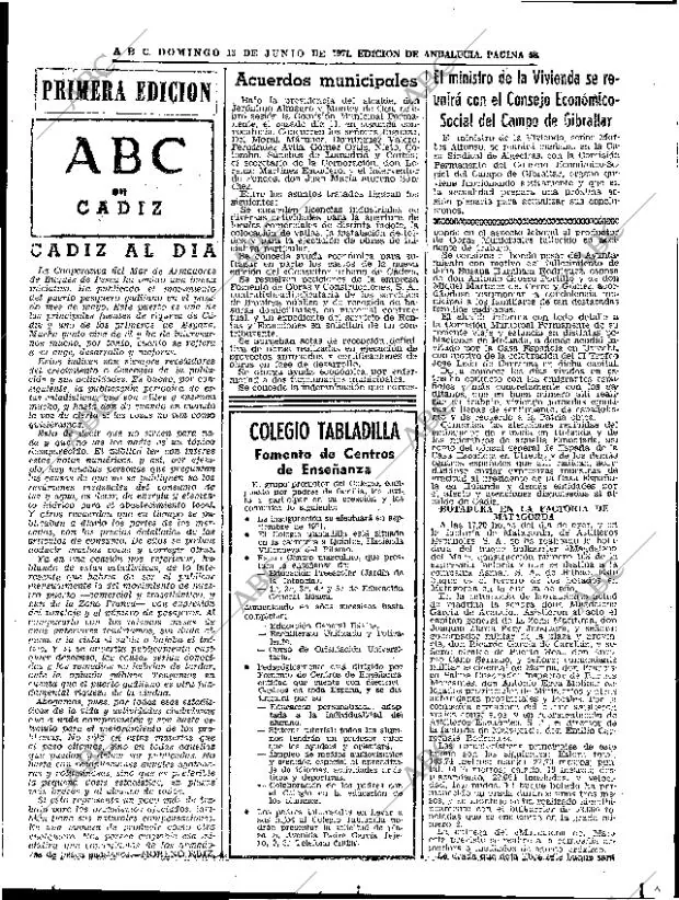 ABC SEVILLA 13-06-1971 página 53