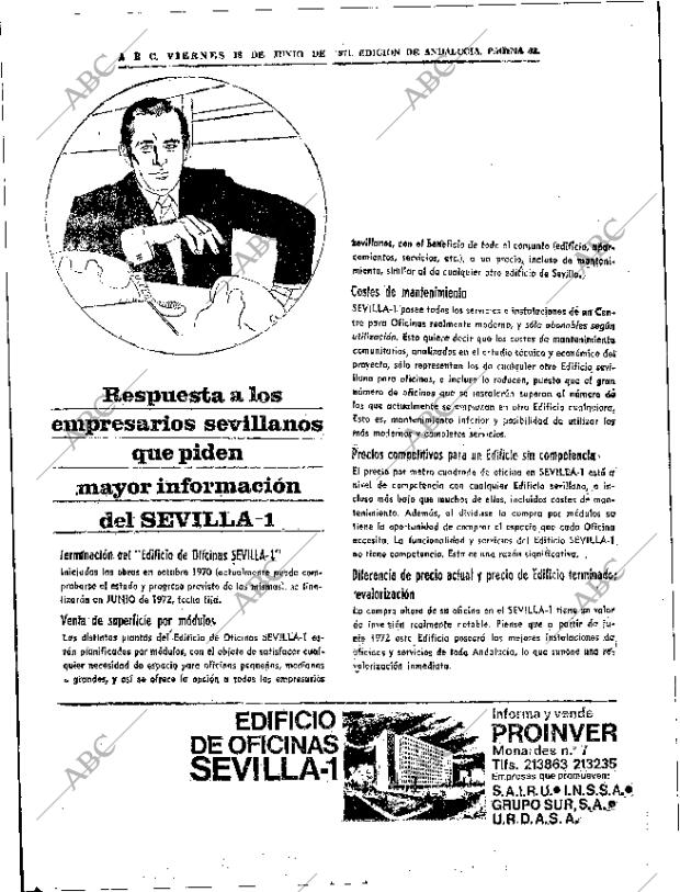 ABC SEVILLA 18-06-1971 página 62