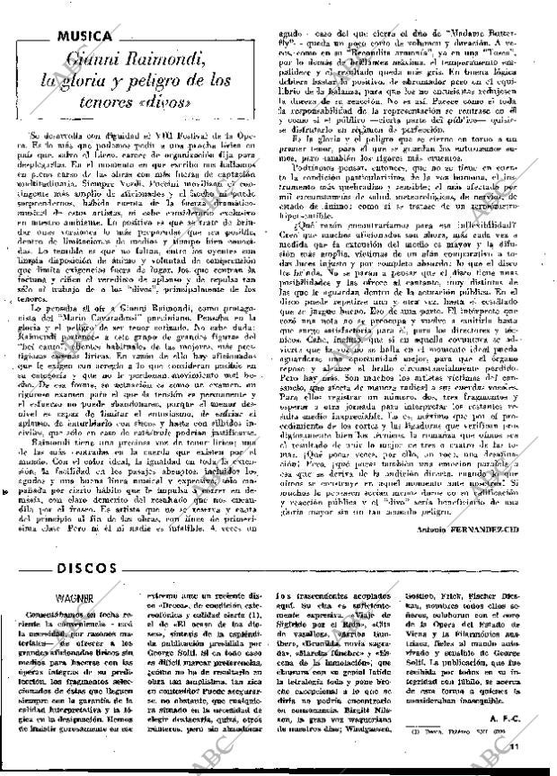 BLANCO Y NEGRO MADRID 19-06-1971 página 11