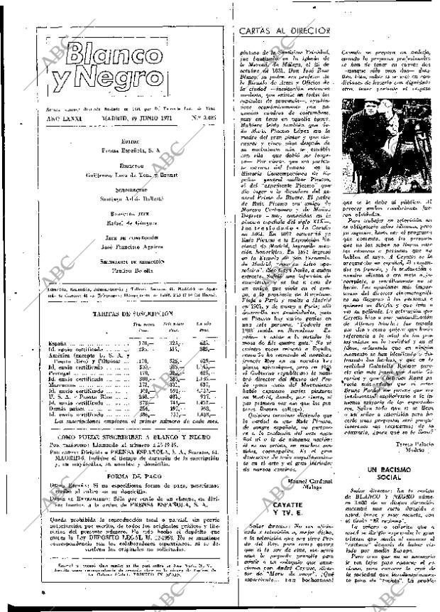 BLANCO Y NEGRO MADRID 19-06-1971 página 4