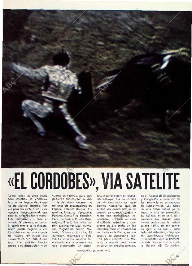 BLANCO Y NEGRO MADRID 19-06-1971 página 81