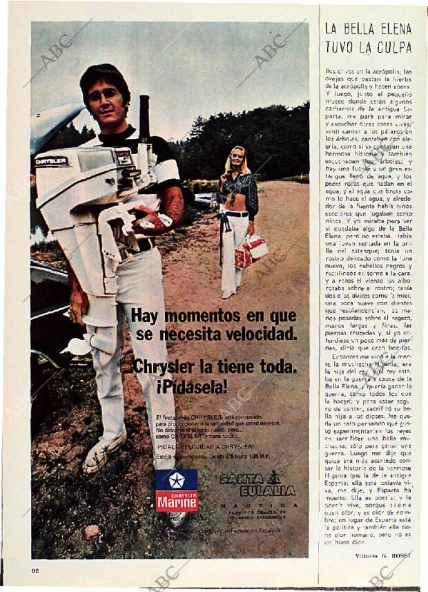 BLANCO Y NEGRO MADRID 19-06-1971 página 92