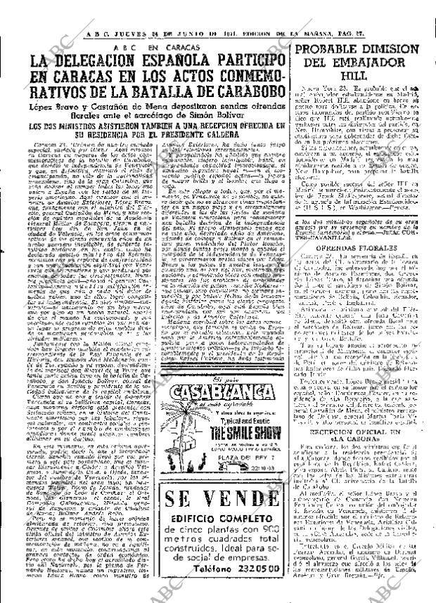 ABC MADRID 24-06-1971 página 27