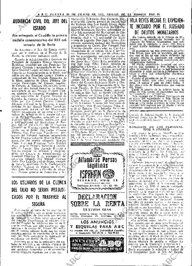 ABC MADRID 24-06-1971 página 29