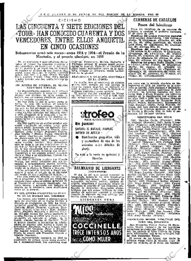 ABC MADRID 24-06-1971 página 83