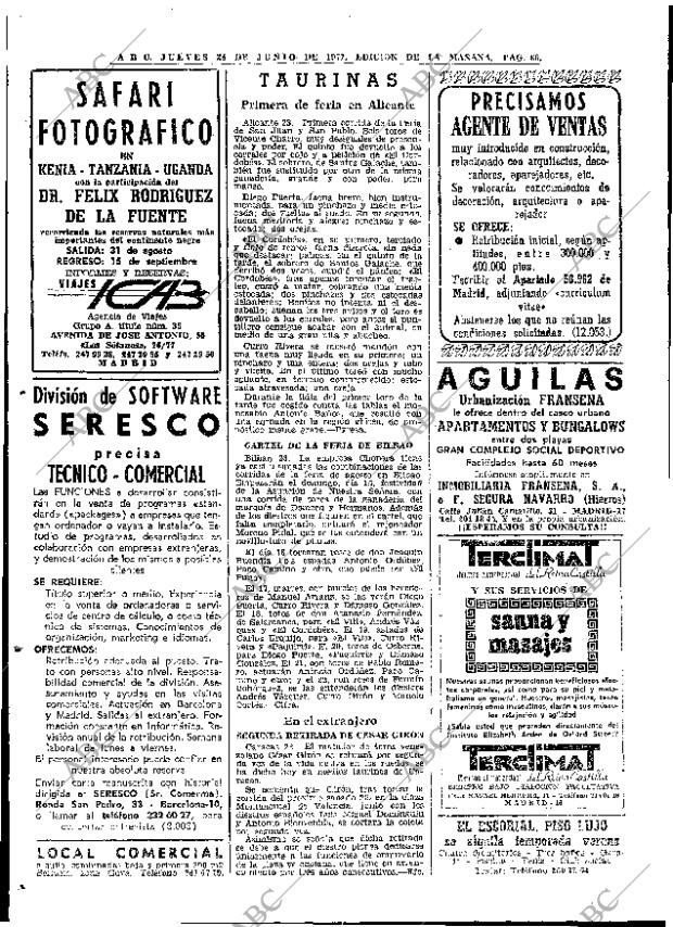 ABC MADRID 24-06-1971 página 86