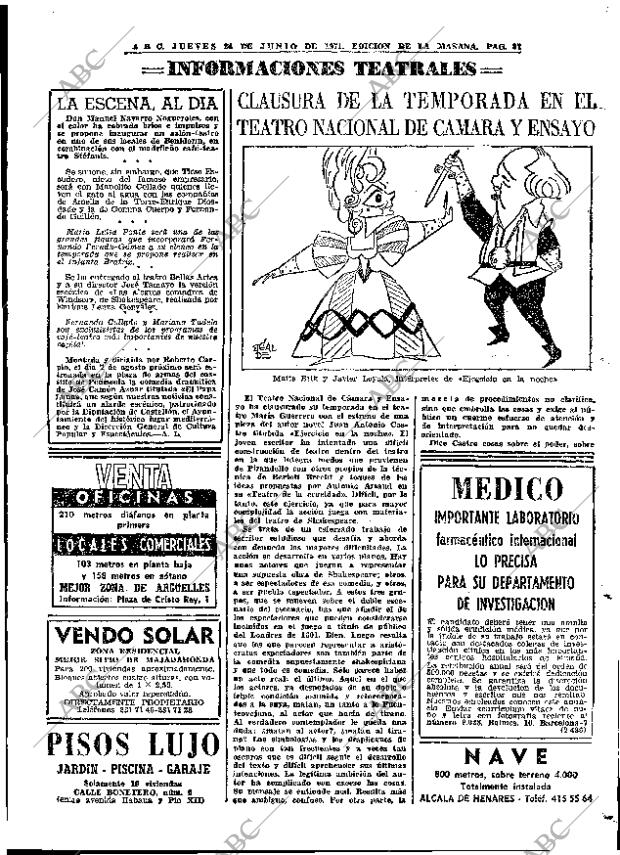 ABC MADRID 24-06-1971 página 87