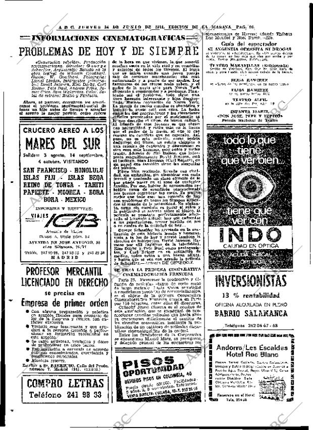 ABC MADRID 24-06-1971 página 90