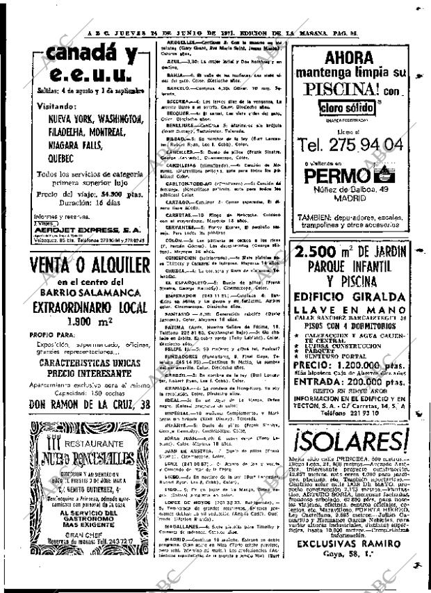 ABC MADRID 24-06-1971 página 95