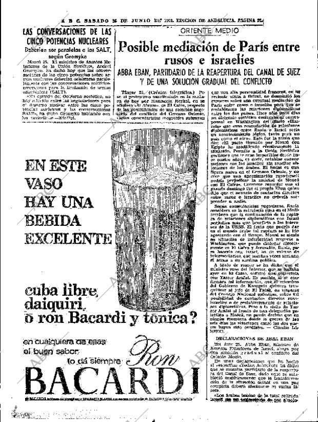 ABC SEVILLA 26-06-1971 página 21