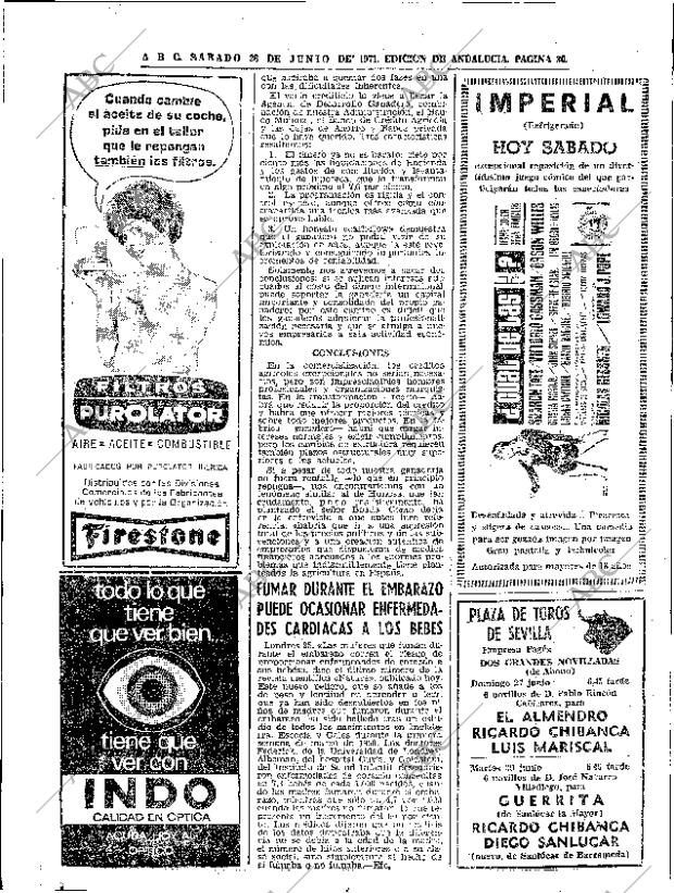 ABC SEVILLA 26-06-1971 página 30