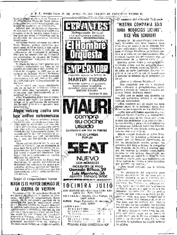 ABC SEVILLA 27-06-1971 página 16