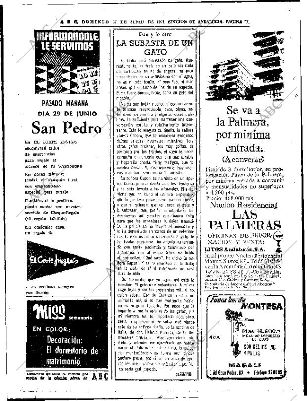 ABC SEVILLA 27-06-1971 página 24