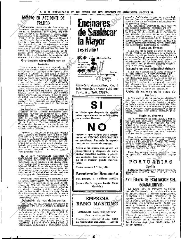 ABC SEVILLA 27-06-1971 página 36