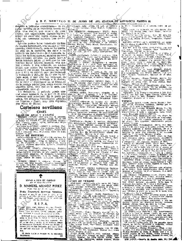 ABC SEVILLA 27-06-1971 página 52