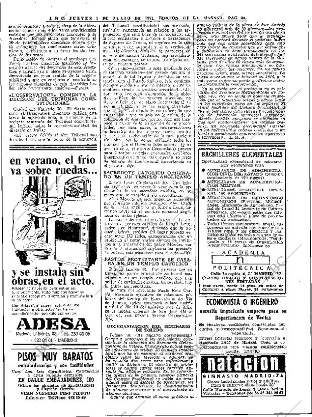 ABC MADRID 01-07-1971 página 48