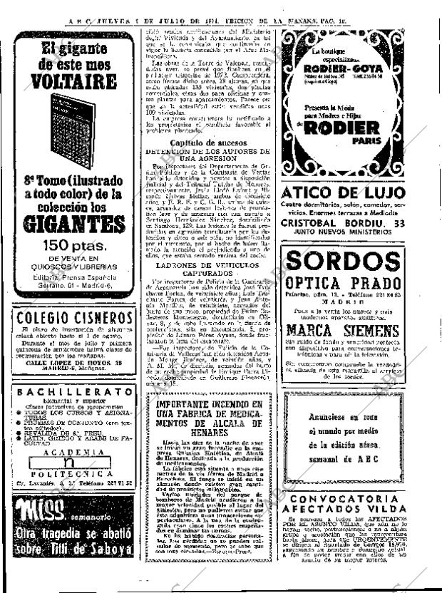 ABC MADRID 01-07-1971 página 60