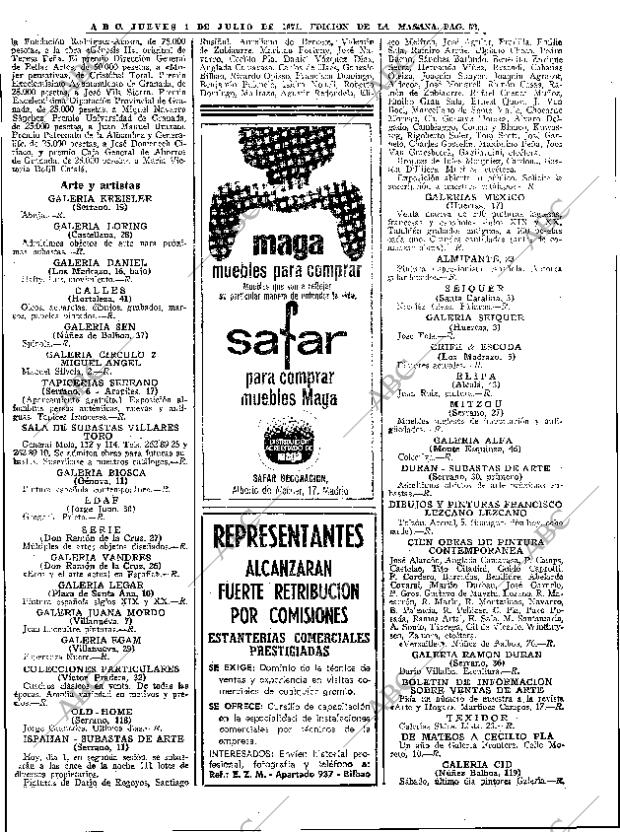 ABC MADRID 01-07-1971 página 66