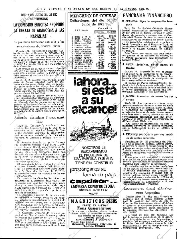 ABC MADRID 01-07-1971 página 71