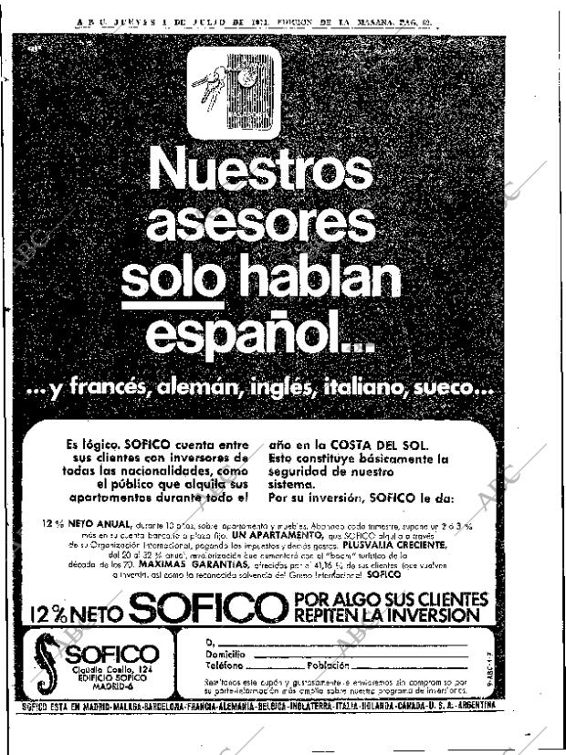 ABC MADRID 01-07-1971 página 76