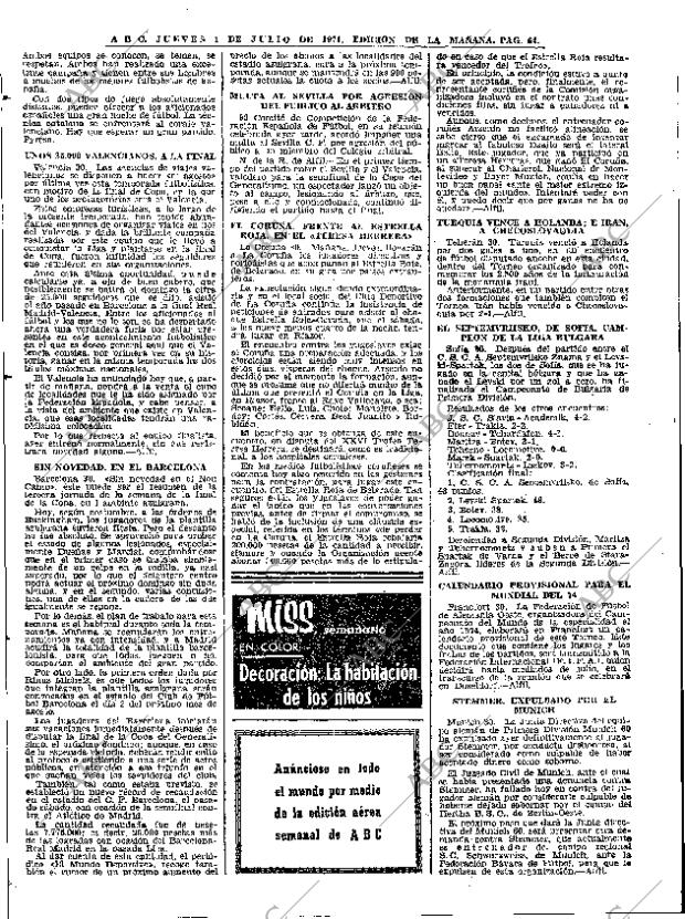 ABC MADRID 01-07-1971 página 78