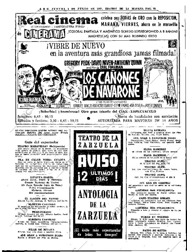 ABC MADRID 01-07-1971 página 89