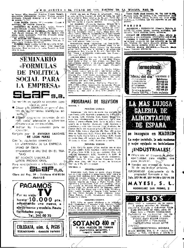 ABC MADRID 01-07-1971 página 93