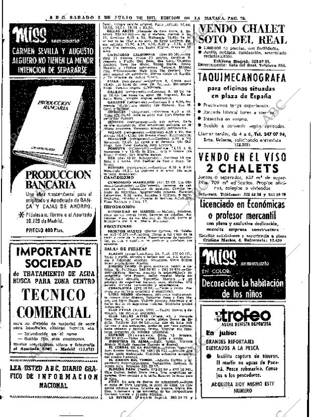 ABC MADRID 03-07-1971 página 92