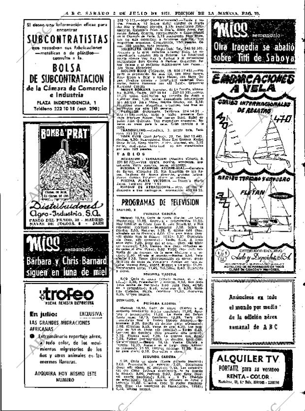 ABC MADRID 03-07-1971 página 93