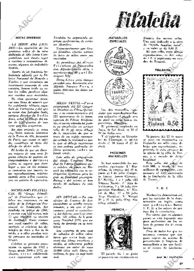 BLANCO Y NEGRO MADRID 03-07-1971 página 87
