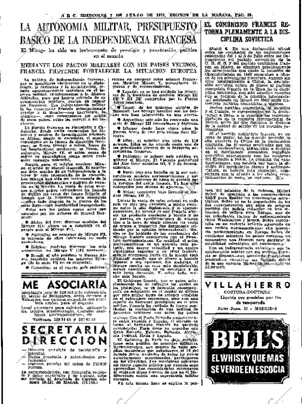 ABC MADRID 07-07-1971 página 37
