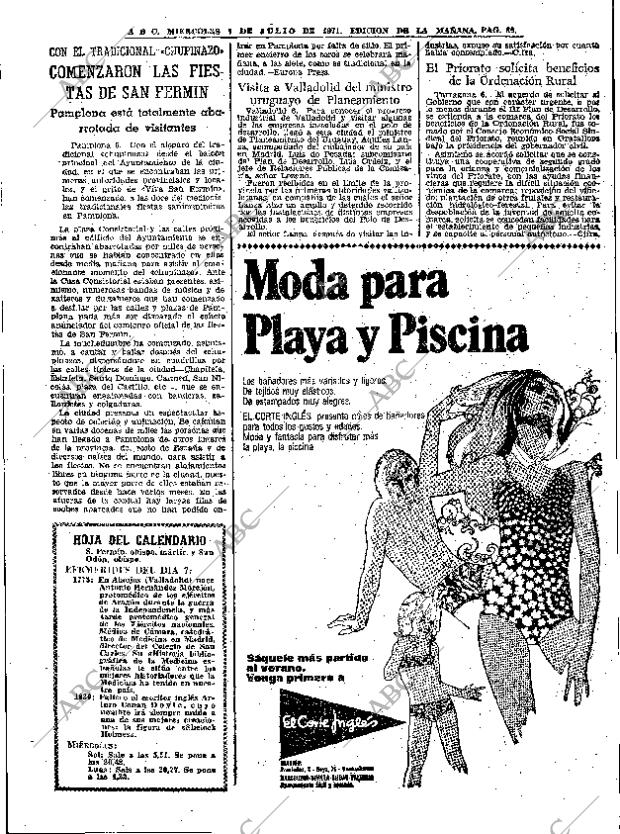 ABC MADRID 07-07-1971 página 53