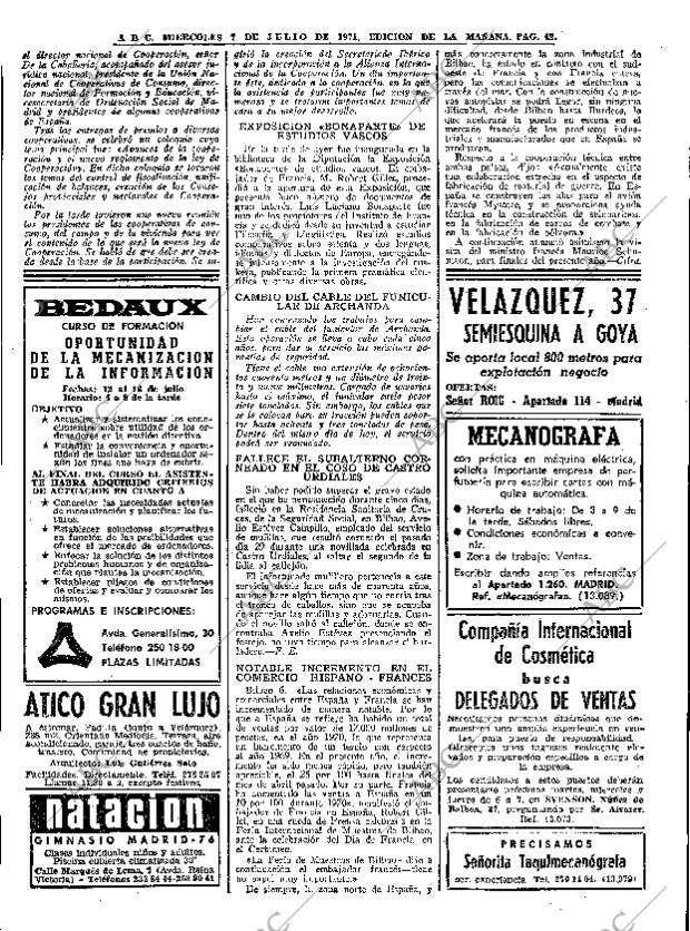 ABC MADRID 07-07-1971 página 56