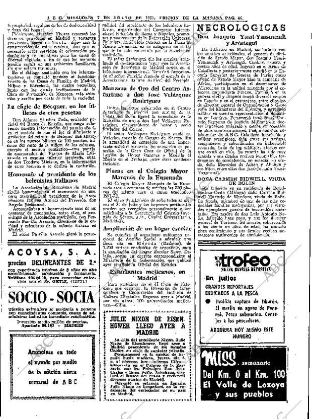 ABC MADRID 07-07-1971 página 60