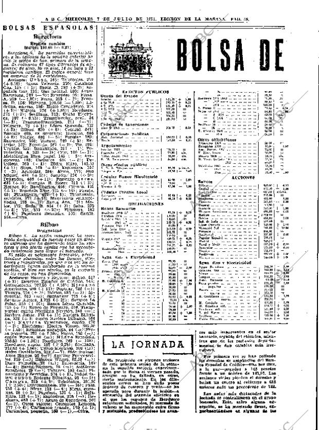ABC MADRID 07-07-1971 página 72